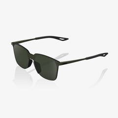 100% Legere Square ochelari de soare, Soft Tact Army Green