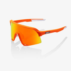 100% S3 ochelari de soare Soft Tact, Neon Orange