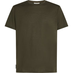 Icebreaker 150 Tech Lite III Merino tricou pentru bărbați cu mânecă scurtă, verde închis