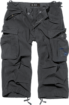 Brandit Vintage Industry pantaloni scurți 3/4, negri