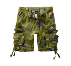 Brandit Urban Legend pantaloni scurți Swedish camo M90, swedish camo