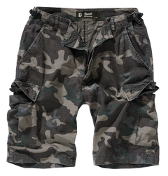 Brandit BDU pantaloni scurți Ripstop, Darkcamo