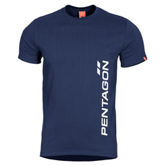 Pentagon Ageron Vertical tricou, Midnight Blue