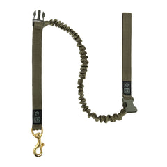 K9 Thorn lesă cu amortizor, oliv, 150 cm