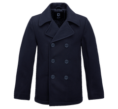 Brandit Pea Coat palton bleumarin pentru bărbați