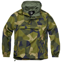 Brandit Summer Windbreaker geacă swedish camo, M90