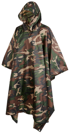 Brandit Ripstop poncio, woodland