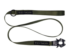K9 Thorn lesă Kong Frog, oliv, 150 cm