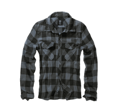 Brandit Checkshirt cămașă, gri negru