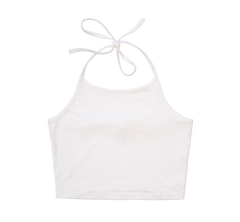 Brandit Neckholder maiou pentru femei, alb