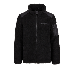 Brandit Ramble geacă fleece pentru bărbați Teddyfleece, neagră