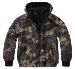 Brandit Windbreaker Frontzip geacă pentru copii, darkcamo