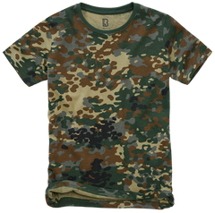Brandit tricou pentru copii cu mânecă scurtă, Flecktarn