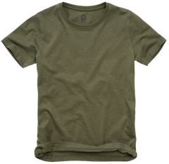 Brandit tricou pentru copii cu mânecă scurtă, verde