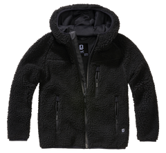 Brandit Teddy geacă fleece pentru copii, neagră