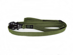 K9 Thorn lesă Kong Frog cu 2 mânere, oliv, 200 cm