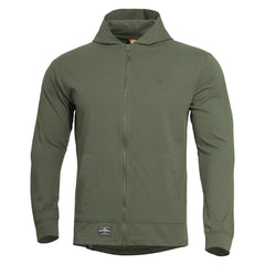 Pentagon Agis Ring Spun hanorac cu glugă pentru bărbați, camo green