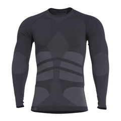 Pentagon Plexis tricou funcțional cu mânecă lungă, negru