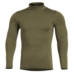 Pentagon Pindos 1/2 tricou cu fermoar, olive green