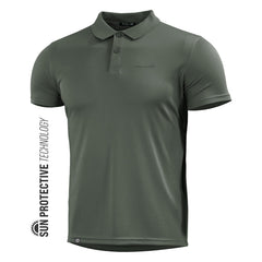 Pentagon Anassa tricou polo, camo green