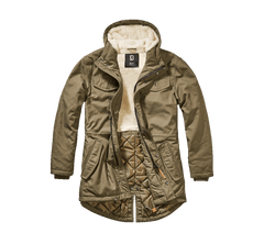 Brandit Marsh Lake teddyparka, oliv