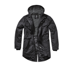 Brandit Marsh Lake teddyparka, neagră
