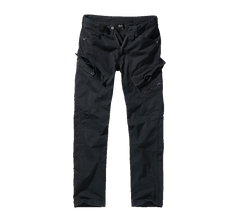 Brandit Adven pantaloni slim fit, negri