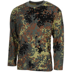 MFH tricou cu mânecă lungă americană, BW camo