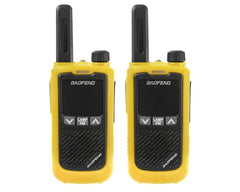 BaoFeng BF-T17 walkie-talkie, galbenă - 2 buc.