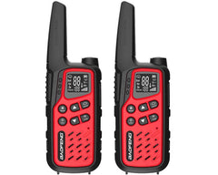 BaoFeng BF-T25E PMR walkie-talkie radio 2 buc., roșie