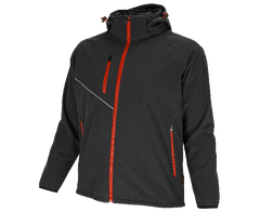 BENNON FORCE geacă softshell, neagră/roșie