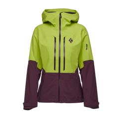 Black Diamond Recon Lt Stretch Shell geacă de schi pentru femei, aloe-blackberry