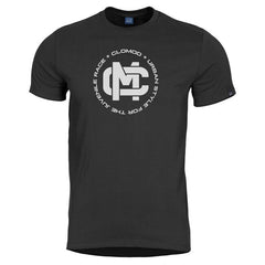 CloMod Initials tricou scurt, negru