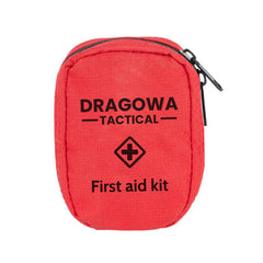 DRAGOWA Tactical Trusa de Prim Ajutor Compact, roșie