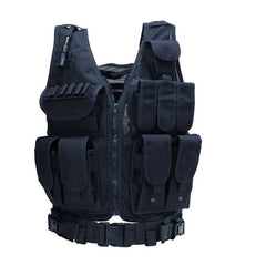 Dragowa Tactical vestă tactică, neagră