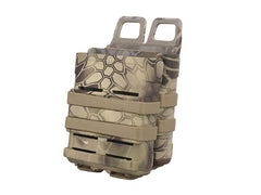 Emersongear Fast Mag Friction Gen 3 husă plastică pentru două încărcătoare, Highlander camo