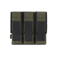 Emersongear Battlefield husă triplă pentru încărcătoare 7.62, ranger green 500D