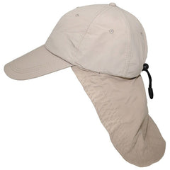 Fox Outdoor Sahara șapcă cu protecție gât, bej