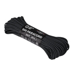 Helikon-Tex 550 Paracord (100 picioare), negre