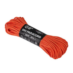 Helikon-Tex 550 Paracord portocaliu ars (100 picioare)
