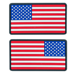 Helikon-Tex emblemă 3D USA 9x5cm, 2 pack