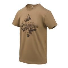 Helikon-Tex tricou Mountain Stream, U.S. Brown