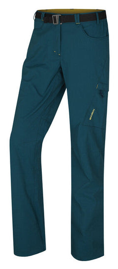 HUSKY Kahula pantaloni outdoor pentru femei, turcoaz tempetat