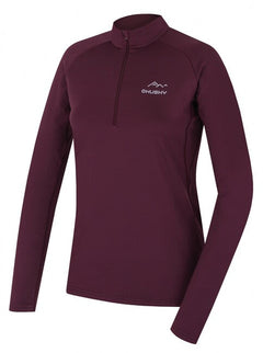 HUSKY Tromi Zip tricou termo cu fermoar pentru femei L, violet
