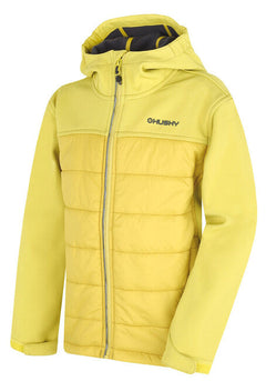 HUSKY Swany K geacă softshell căptuțită pentru copii, verde lime