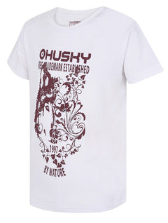 HUSKY Tash K tricou funcțional pentru copii, alb
