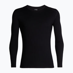 Icebreaker 260 Tech tricou termic pentru bărbați cu mânecă lungă, negru