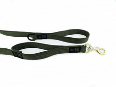 K9 Thorn lesă cu 2 mânere 150cm, oliv