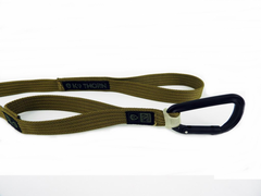 K9 Thorn Express lesă cu 2 mânere 200cm, brown coyote