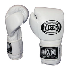 Katsudo Profesional mănuși de box, albe